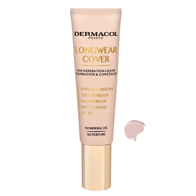 Dermacol Longwear Cover SPF15 podkład 30ml Fair