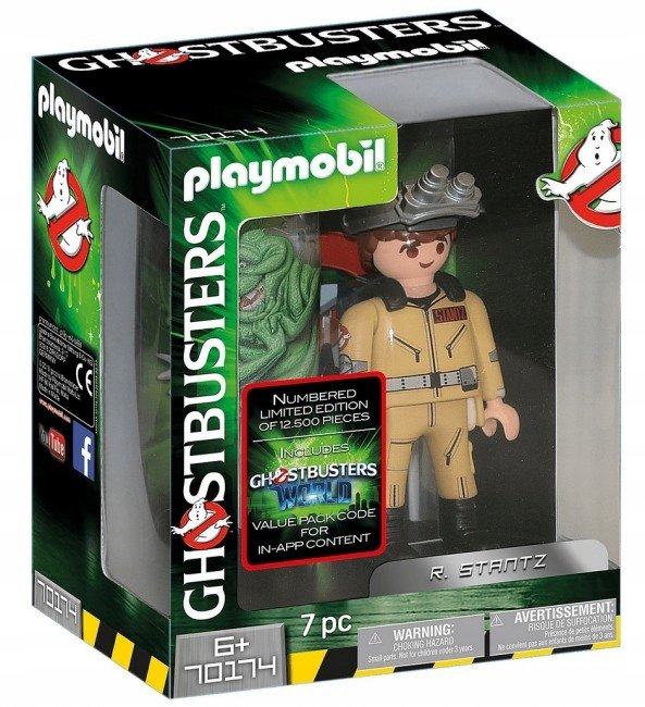 PLAYMOBIL 70174 Ghostbusters Figurka kolekcjonerska R. Stantz, kolorowa
