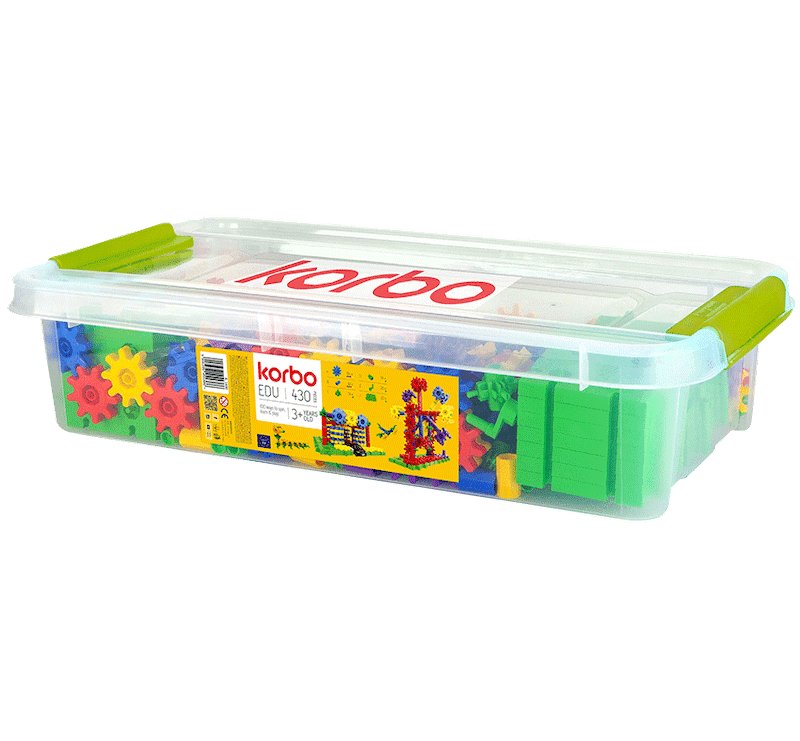 Korbo, klocki konstrukcyjne Edu