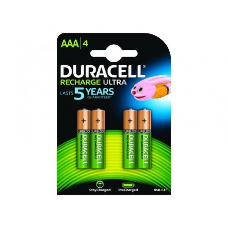 Duracell Akumulator R03 AAA 850mAh B4