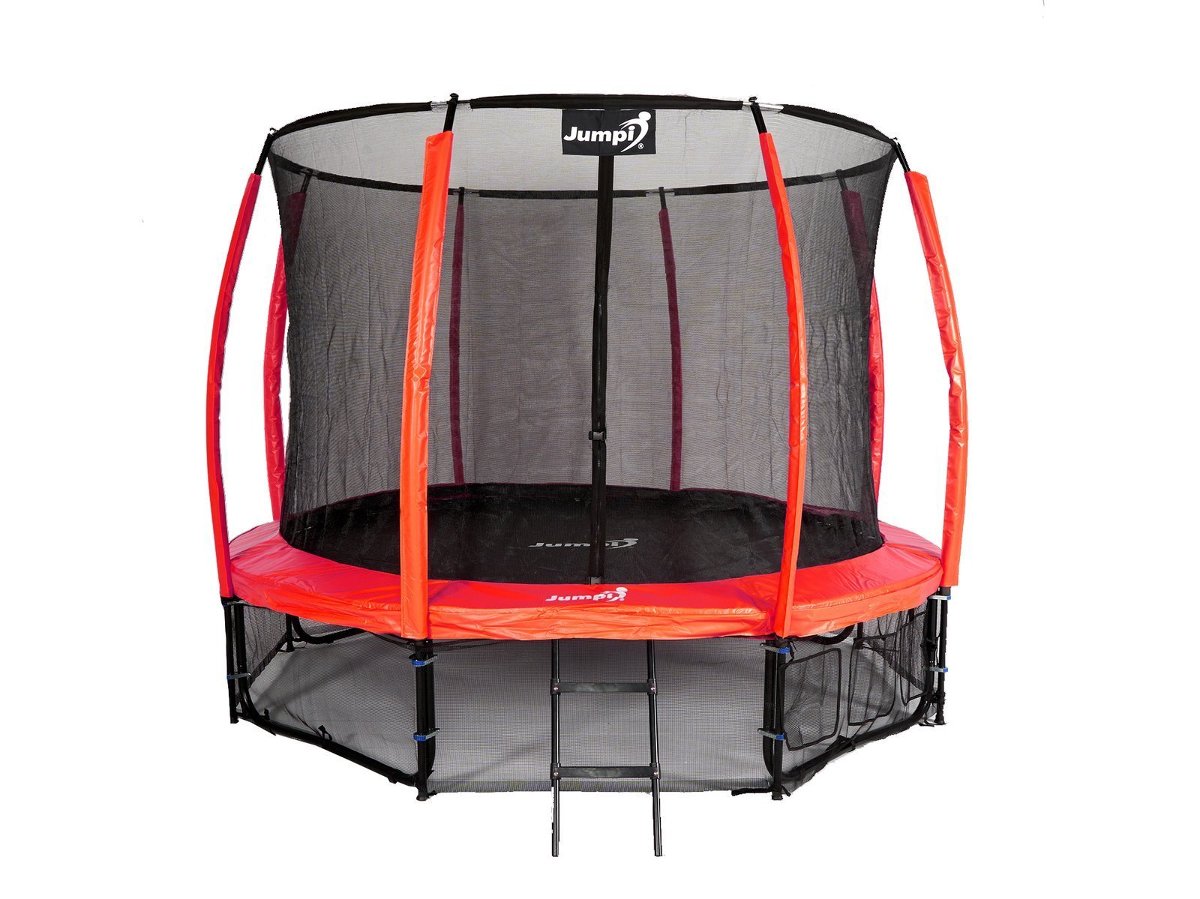 Jumpi, Trampolina ogrodowa z siatką wewnętrzną, 10 FT/312 cm