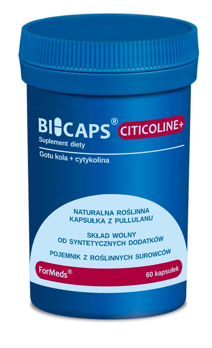 BICAPS Citicoline+ 60 kapsułek 6B19-33368