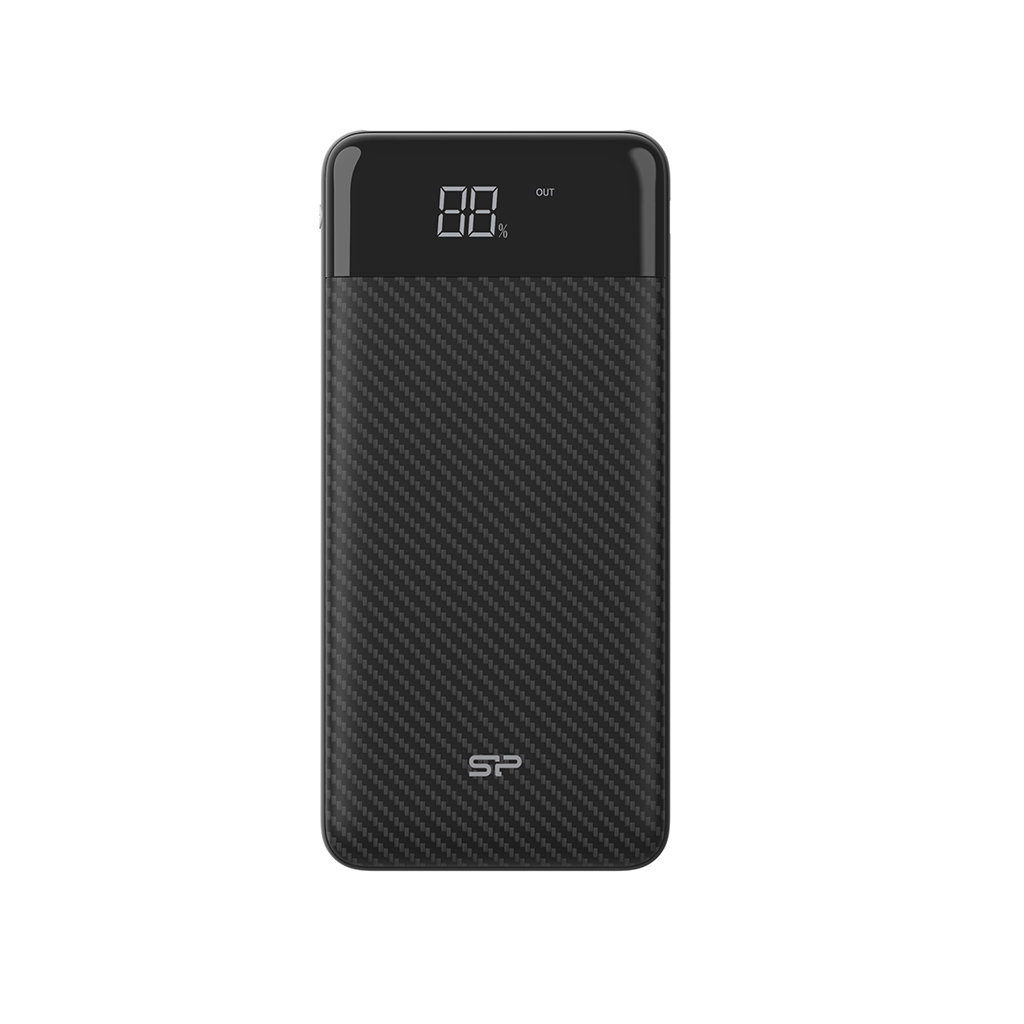 Silicon Power Powerbank  Powerbank Silicon Power GD28 10000mAh 2xUSB Typ A + 1xMicroUSB czarny SP10KMAPBKGP280K