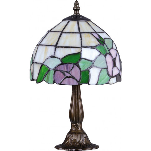 Lampka stołowa z witrażowym kloszem - S942 B2-P99