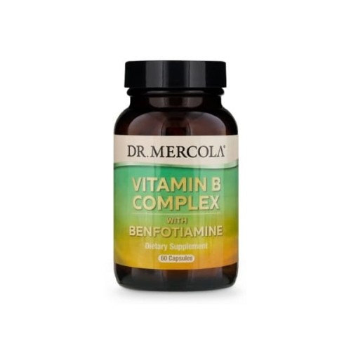 Dr Mercola Witamina B kompleks (dr Mercola) 60 kapsułek 18CC-723DD
