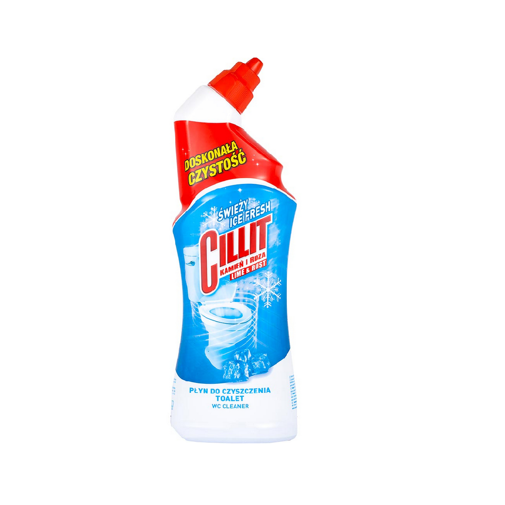 CILLIT KAMIEŃ I RDZA PŁYN DO CZYSZCZENIA WC NIEBIESKI 750ML