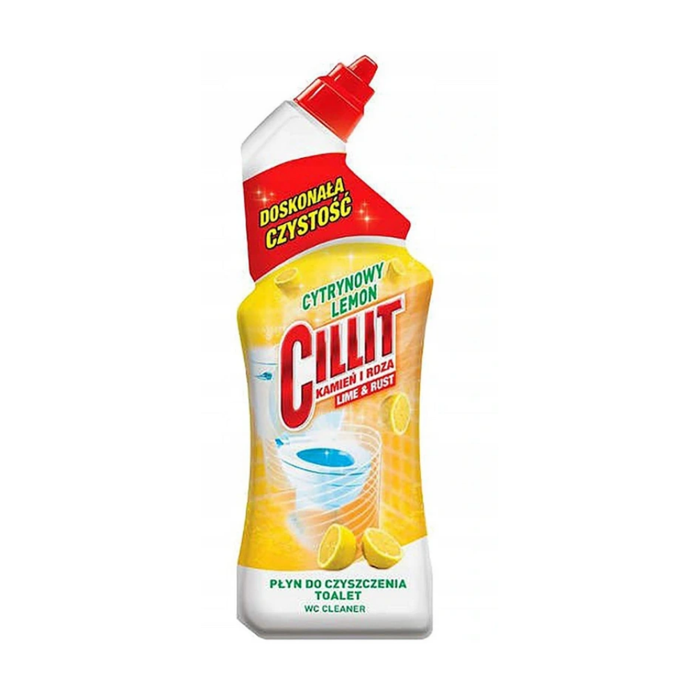 CILLIT KAMIEŃ I RDZA PŁYN DO CZYSZCZENIA WC ŻÓŁTY 750ML
