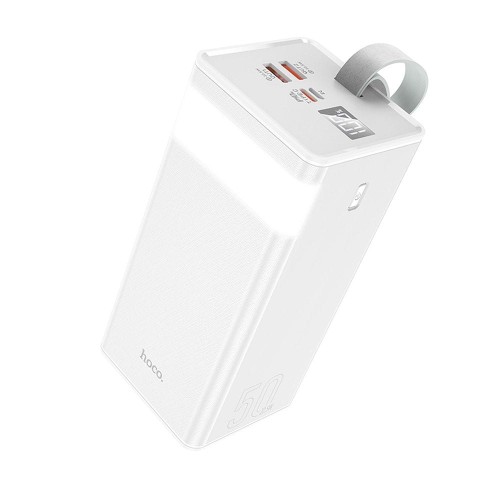 Hoco Power Bank 50 000mah Z Latarką + Pd22,5w + Qc3.0 J86a Czarny