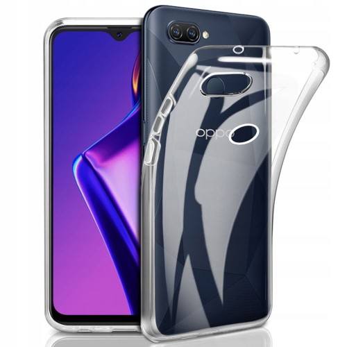 Futerał Back Case Ultra Slim 0,5mm do OPPO A12