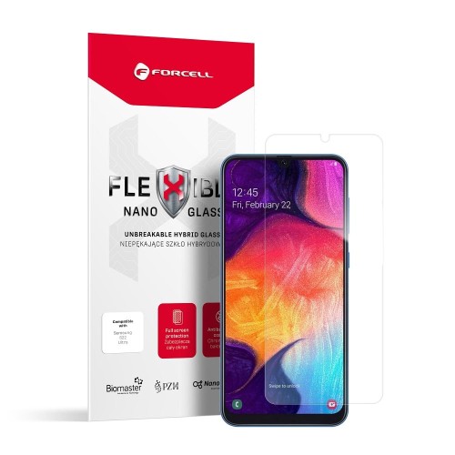 Forcell Szkło hybrydowe Flexible Nano Glass Do Samsung Galaxy A50