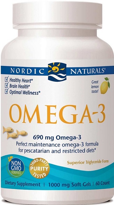 Omega Pharma 3, 690 mg, kapsułki, Lemon, 60 szt.