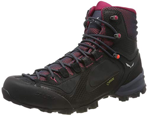Salewa Damskie buty trekkingowe Ws Alpenviolet Mid Gore-tex, niebieski - Ombre Blue Fluo Coral - 40.5 EU