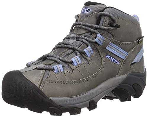 KEEN Targhee 2 Mid wodoodporne buty trekkingowe damskie, Stalowa szara hortensja, 42 EU