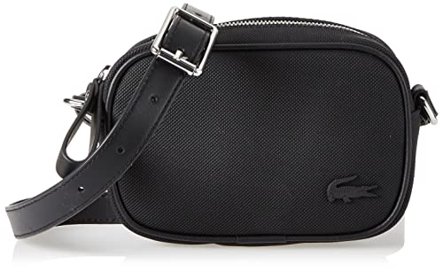 Lacoste NF4253DB, Damska torba Crossover Bag, czarna, czarny