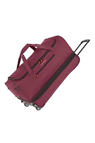 Travelite Basics torba podróżna na kółkach, 70 cm, bordowy, 70 cm, torba podróżna na kółkach