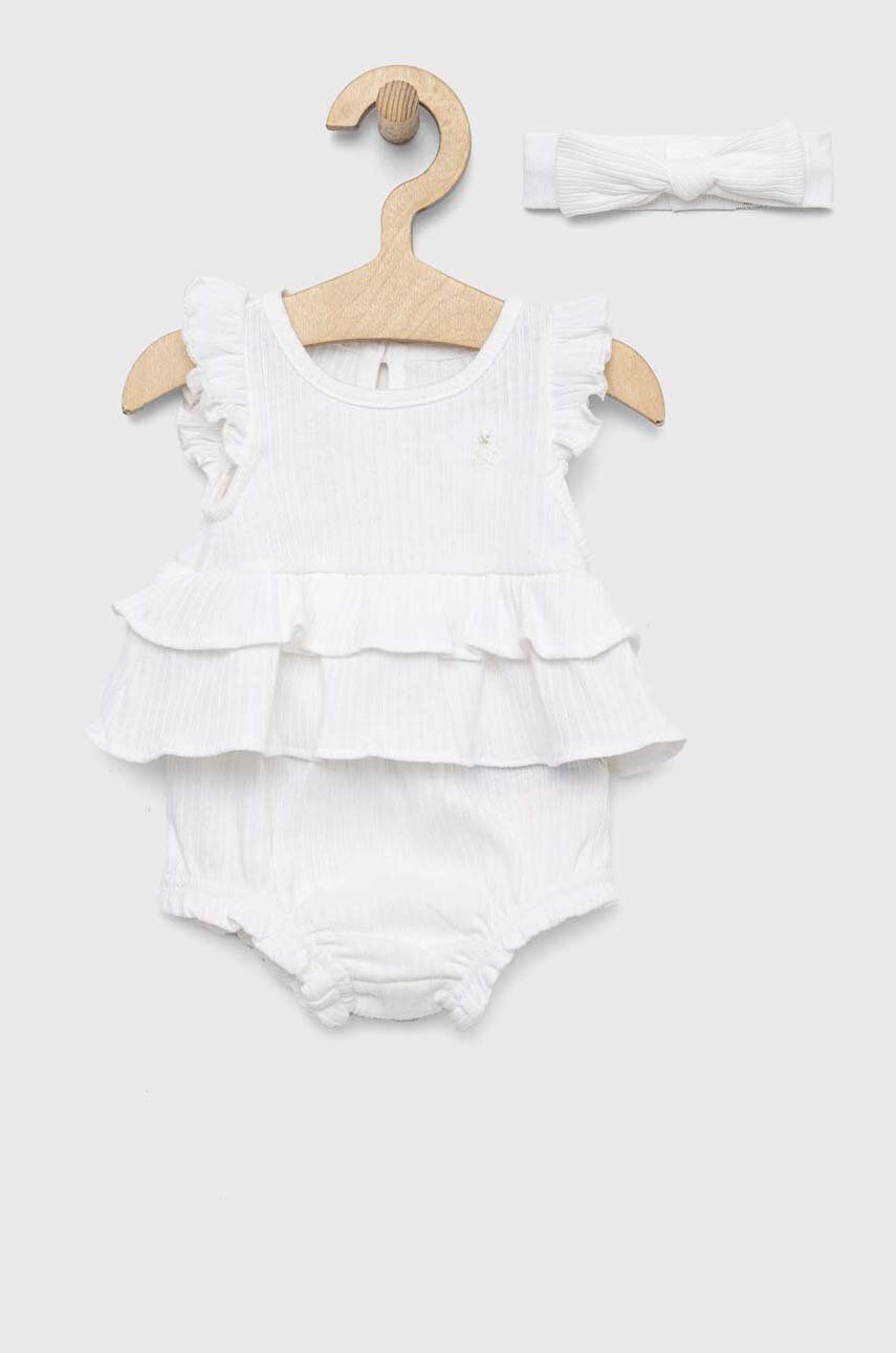 GAP komplet bawełniany niemowlęcy kolor biały - Gap