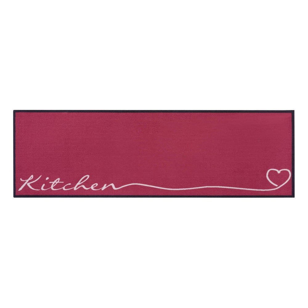 Czerwony chodnik Zala Living Kitchen, 50x150 cm