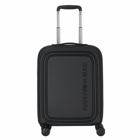 Mandarina Duck LOGODUCK + 4 kółka Walizka kabinowy 55 cm black