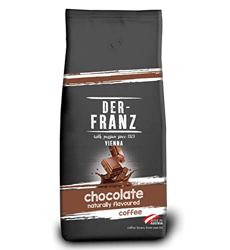Der-Franz Mieszanka Arabiki i Robusty Kawa palona ziarnista o smaku czekoladowym 1000 g