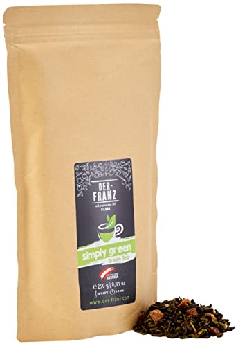 Der-Franz Simply Herbata zielona o smaku zielonym o smaku zielonym 250 g