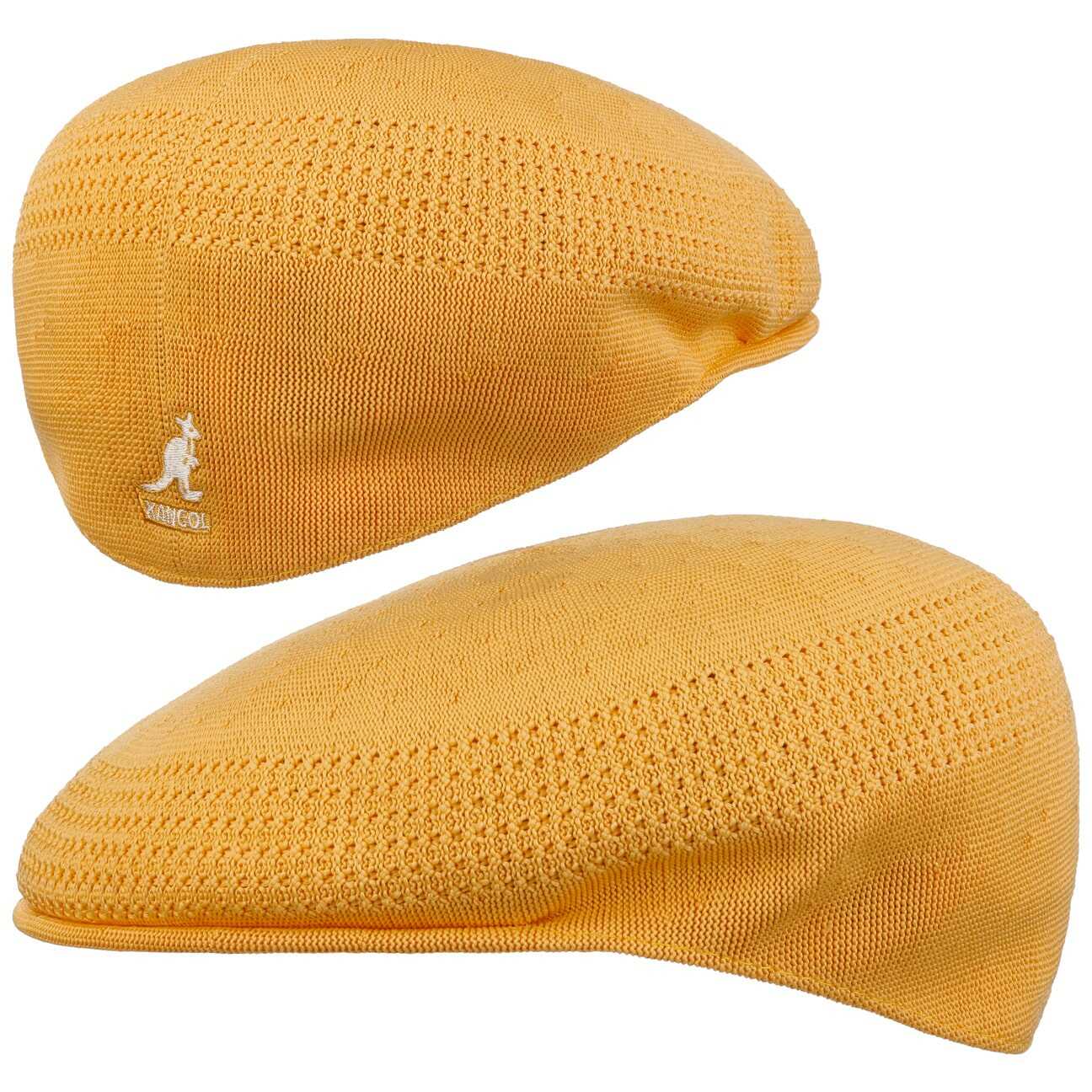 Kaszkiet 504 Tropic Ventair by Kangol, żółto nakrapiany, M (56-57 cm)