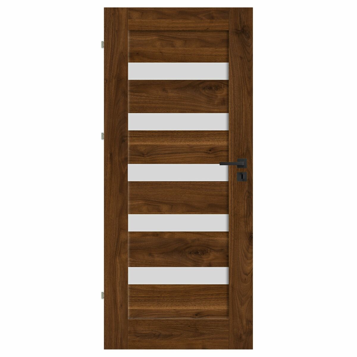 Skrzydło drzwiowe pokojowe Notus orzech trend 80 lewe Nawadoor