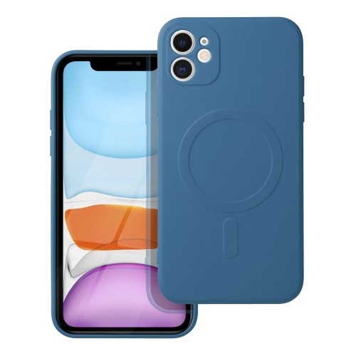 OEM Futerał Silicone Mag Cover Do Iphone 11 Niebieski