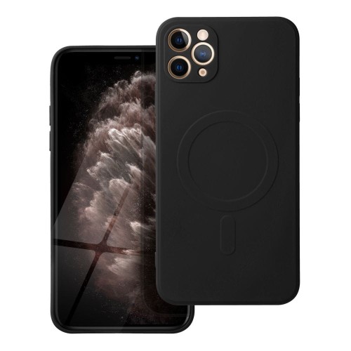 OEM Futerał Silicone Mag Cover Do Iphone 11 Pro Max Czarny