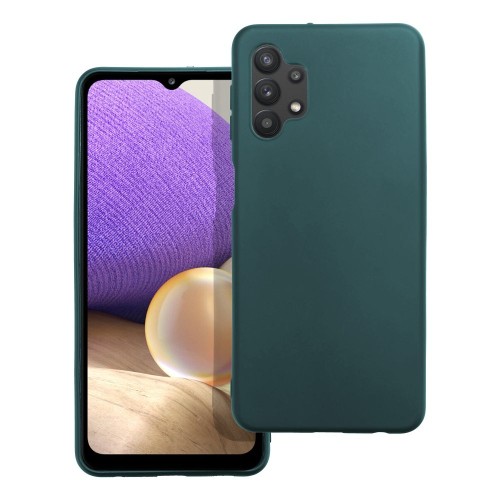OEM Futerał matt do samsung a32 5g ciemnozielony