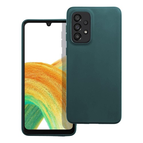 OEM Futerał matt do samsung a33 5g ciemnozielony