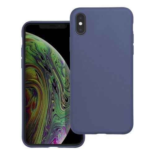 OEM Futerał matt do iphone xs max niebieski