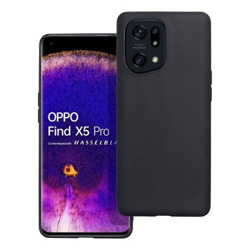 OEM Futerał matt do oppo find x5 pro czarny