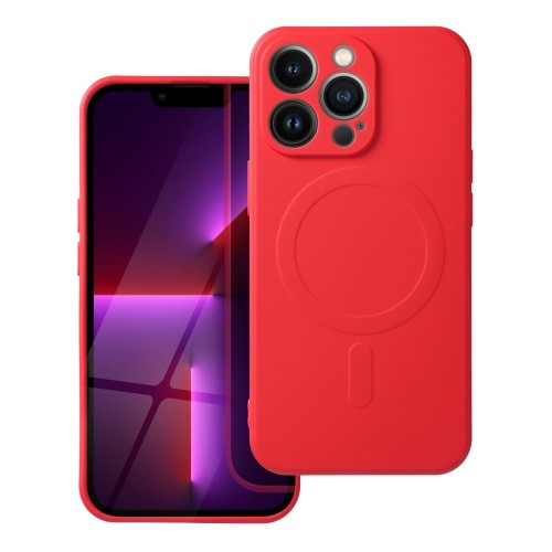 OEM Futerał Silicone Mag Cover Do Iphone 13 Pro Czerwony