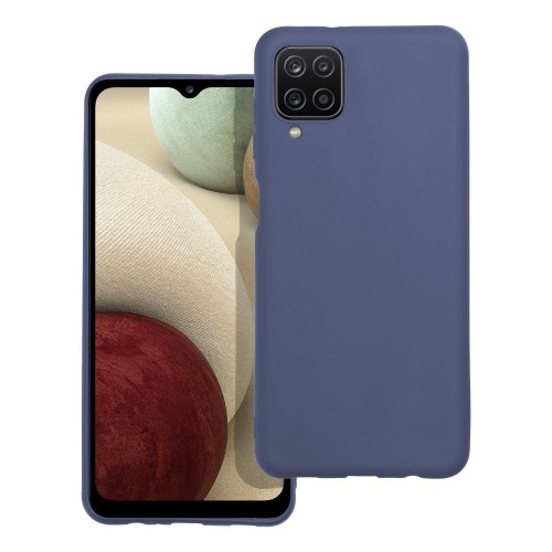OEM Futerał matt do samsung a12 niebieski