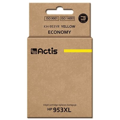 Actis HP 953 XL zamiennik F6U18AE tusz żółty - 25ml