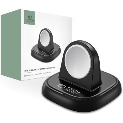 Tech-Protect Ładowarka indukcyjna do Apple Watch Qi3W-IW2, czarna