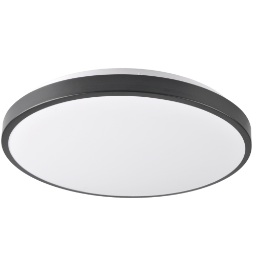 Polux Plafon LED Kern 40cm 24W czarny 314925