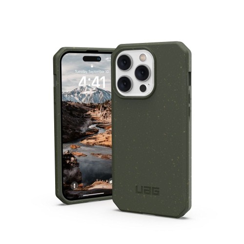 UAG Futerał biodegradable outback do iphone 14 pro zielony