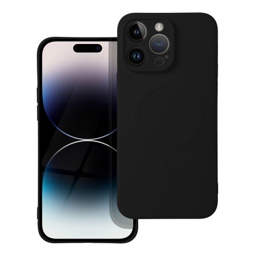 OEM Futerał Silicone mag cover do iphone 14 pro max czarny