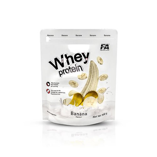 FITNESS AUTHORITY Whey Protein - 908g - Peanut Butter - Odżywki białkowe