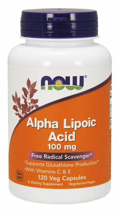 Now Foods NOW Alpha Lipoic Acid 100mg 120vegcaps