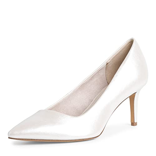 Tamaris Damskie czółenka 1-1-22421-20, Pearl, 41 EU