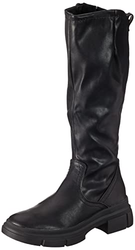 Tamaris Damskie sztyblety 1-25628-29, czarne, 37 EU
