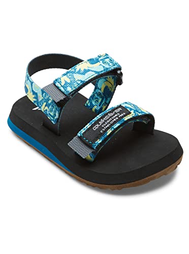 Quiksilver Sandały dla chłopców Monkey Caged, Blue Blue Yellow, 22 EU