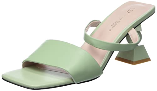 L37 HANDMADE SHOES Je T'adore Heeled sandały damskie, zielony, 41 EU