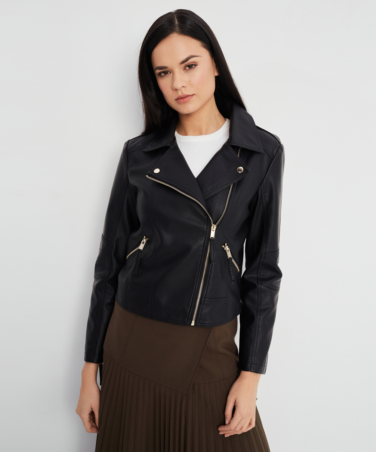 PUCCINI Damska kurtka typu ramoneska