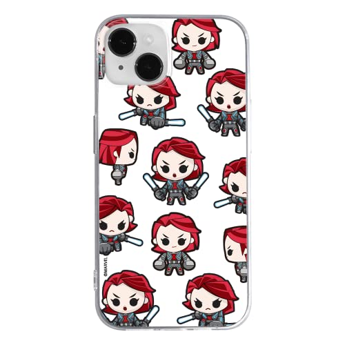 ERT GROUP etui na telefon Apple Iphone 14 PLUS, case oryginalny i oficjalnie licencjonowany przez Marvel, wzór Black Widow 013, optymalnie dopasowane, plecki z TPU