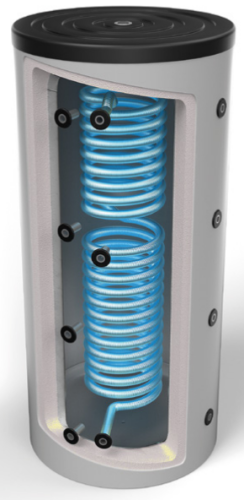 Zbiornik higieniczny Bufor SPIRO OEM Black Hygienic 400L/6,0 0w