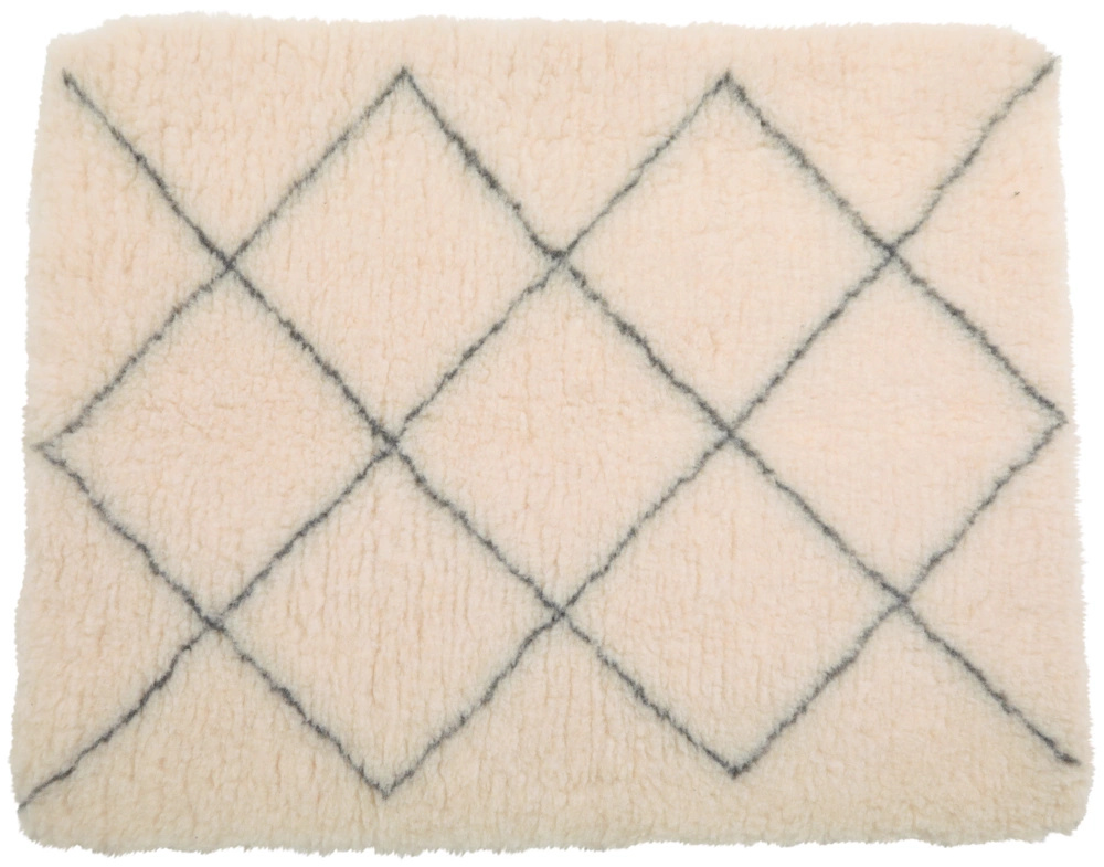 ZOLUX Posłanie izolujące dry bed z wzorem berberyjskim 75x95 cm kol. beżowy