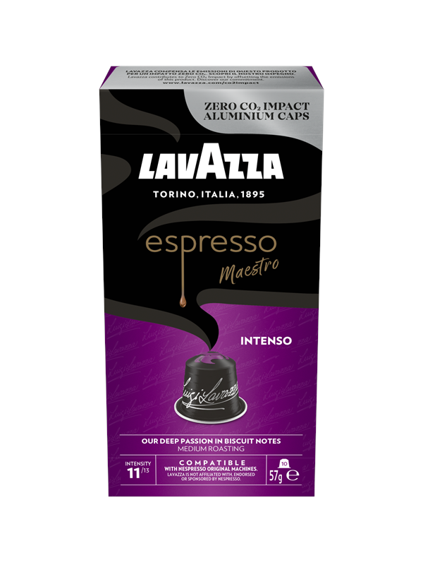 Lavazza Espresso Intensio aluminium caps - 10 pcs